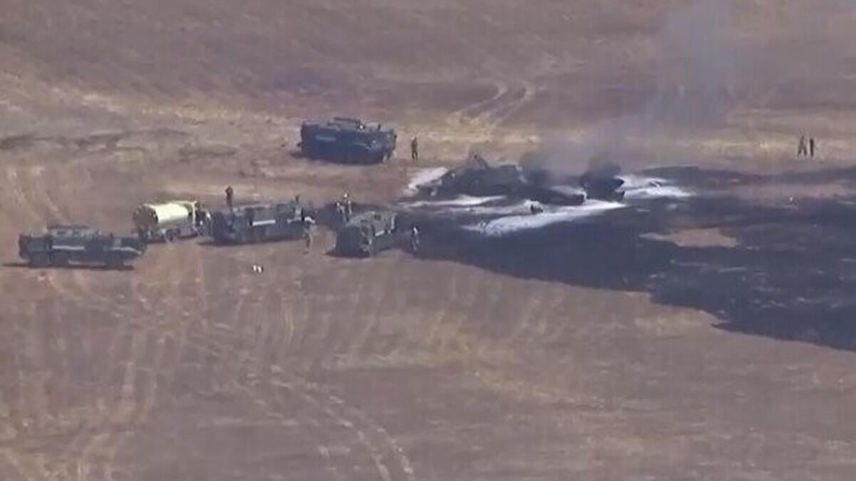 Un F-35B s’écrase près d’une base des Marines à San Diego, le pilote survit Un F-35B s’écrase près d’une base des Marines à San Diego, le pilote survit