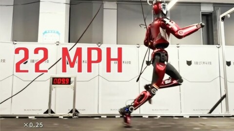 Un robot humanoïde chinois bat le record du 100 mètres d’Usain Bolt
