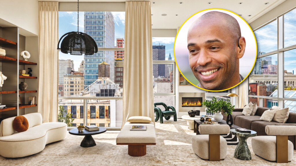 Thierry Henry met en vente son penthouse de New York 25 millions de dollars, 16 ans après l’avoir acheté 14,85 millions