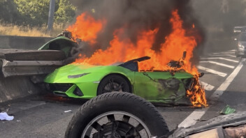 VIDÉO - Lamborghini en flammes sur l’A3, un père et son fils tués, 4 blessés dans l’autre voiture