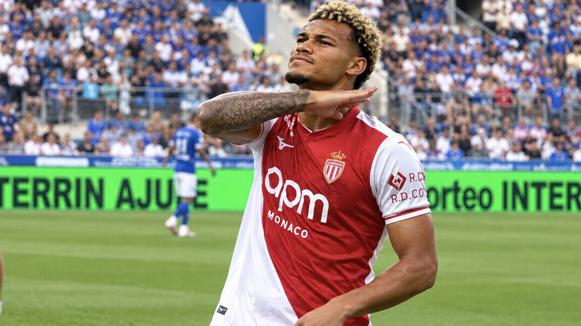 Ligue 1 - Le joueur de Monaco Paris Brunner, qui avait mimé un égorgement, suspendu deux matches