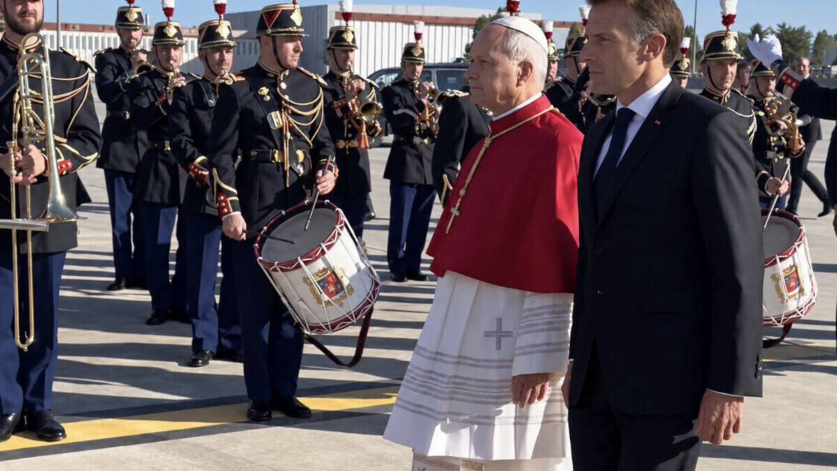 Léon XIV est arrivé en France: Élysée, Notre-Dame, Stade de France, Lourdes et Metz, quatre jours de visite exceptionnelle