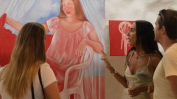 IBIZA : Naj Harfouch investit la InBetween Gallery avec Yulia Zinshtéin, Aidha Badr et Miranda Makaroff