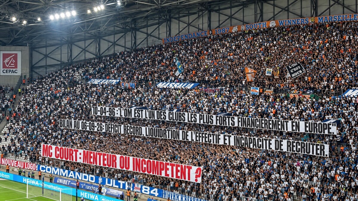 — OM : «McCourt, menteur ou incompétent?» Le Virage Sud attaque le propriétaire après un été sans recrue