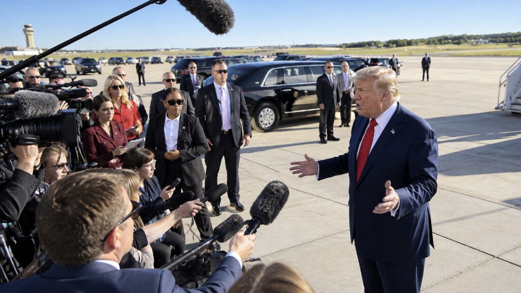 Donald Trump écarte encore CNN: la chaîne exclue d’Air Force One pour son déplacement au Tennessee