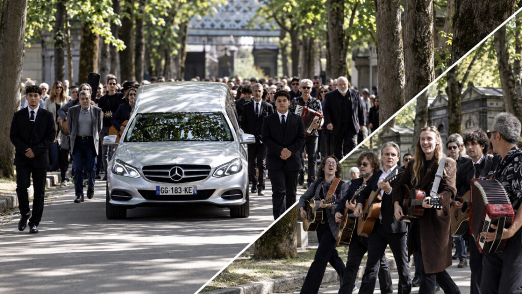 Obsèques de Catherine Ringer: son fils Raoul joue «Marcia Baïla» au cimetière de Montmartre, la chanteuse inhumée près de Fred Chichin