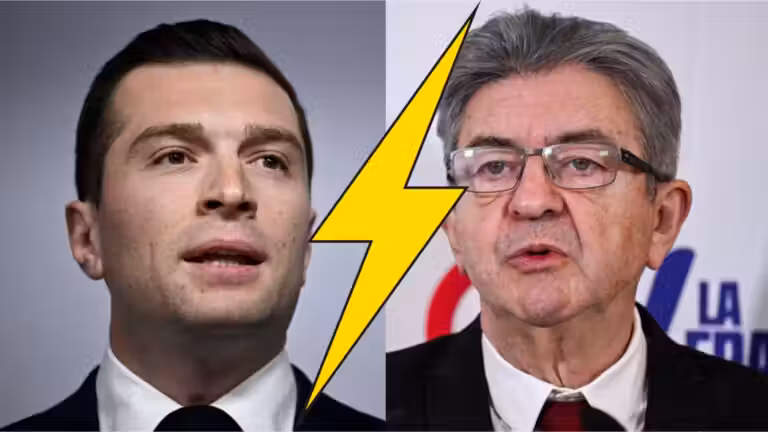 Bardella accuse Mélenchon de promettre « la désunion et la guerre civile »
