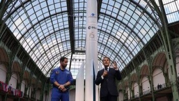 Emmanuel Macron veut envoyer des astronautes européens dans l’espace depuis Kourou