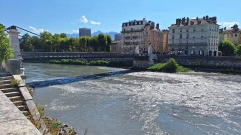 Grenoble : la première baignade dans l’Isère à nouveau reportée