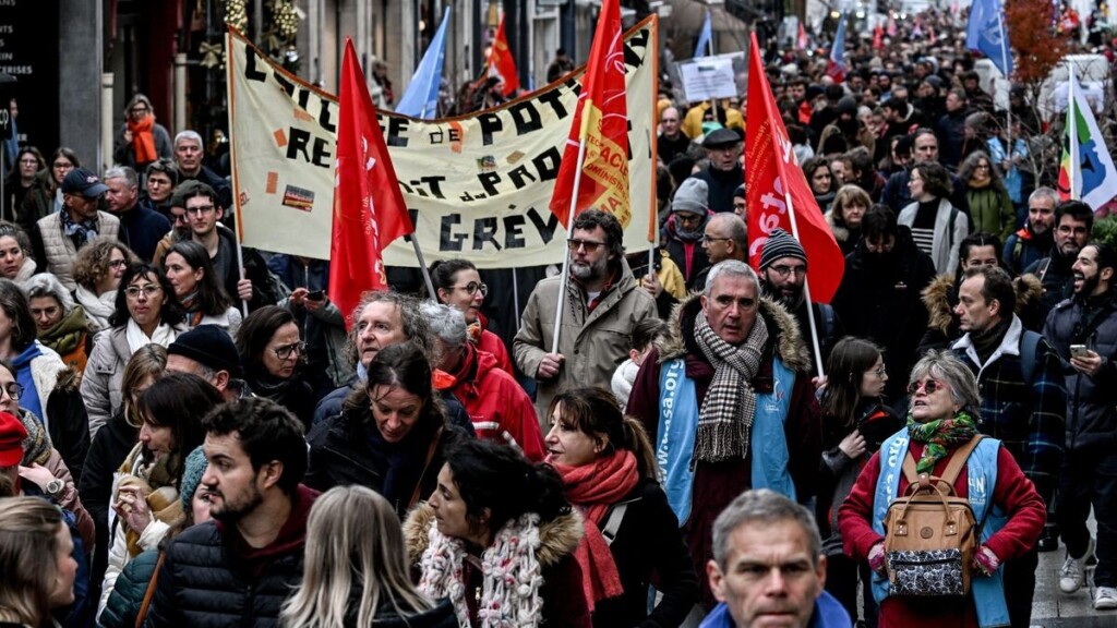 Grève dans la fonction publique : plus de 300 000 manifestants selon la CGT, des chiffres contestés à Paris