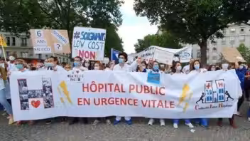 Hôpital public : les soignants multiplient les actions pour dénoncer des conditions « indignes »