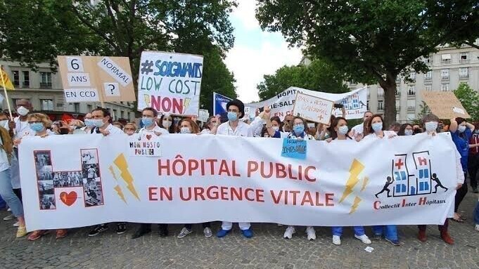 Hôpital public : les soignants multiplient les actions pour dénoncer des conditions « indignes »