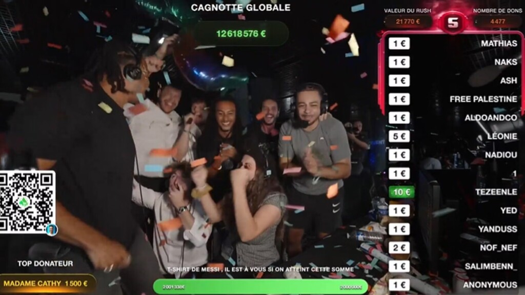 ZEvent 2026 : le streamer Mastu franchit la barre des deux millions d'euros
