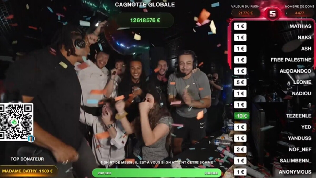 ZEvent 2026 : le streamer Mastu franchit la barre des deux millions d'euros