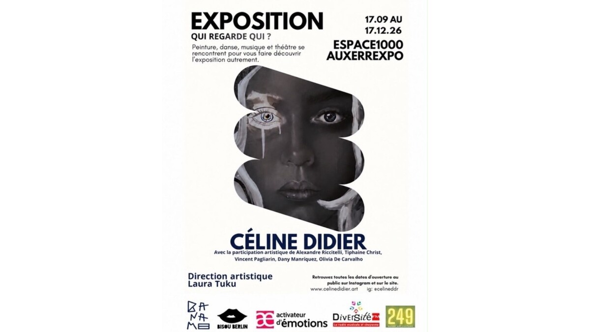 La peintre Céline Didier interroge le regard avec « Qui regarde qui ? » à Auxerrexpo La peintre Céline Didier interroge le regard avec « Qui regarde qui ? » à Auxerrexpo