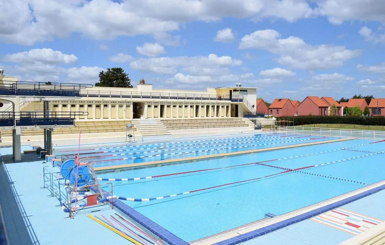 The Art Deco swimming pool in Bruay-la-Buissière voted "France's Favorite Monument" in 2026