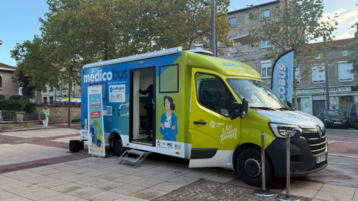 Saint-Étienne lance un Médicobus pour lutter contre les déserts médicaux urbains