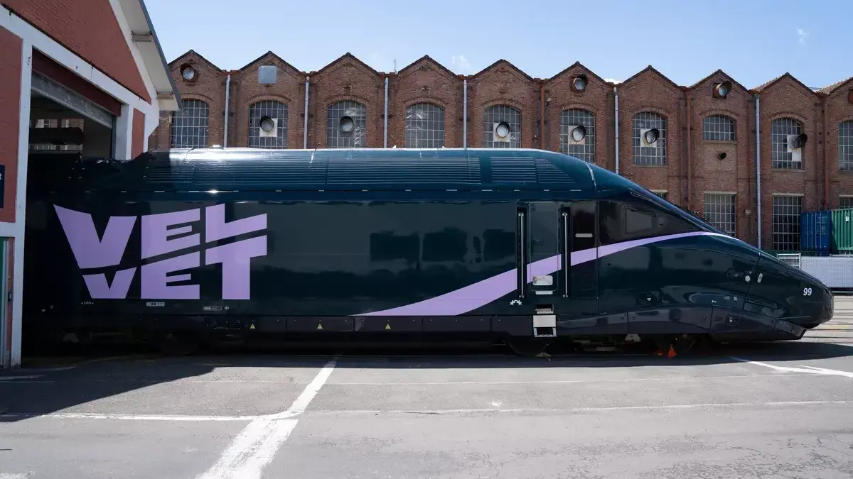 Velvet décroche un premier feu vert pour défier la SNCF dès 2028 Velvet décroche un premier feu vert pour défier la SNCF dès 2028