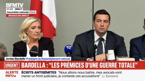 Jordan Bardella charge Mediapart: «Un journal d’extrême gauche, composé de fanatiques. C’est une guerre totale.»