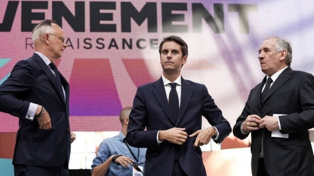 Attal, Philippe, Bayrou : trois stratégies concurrentes pour rassembler le centre avant 2027