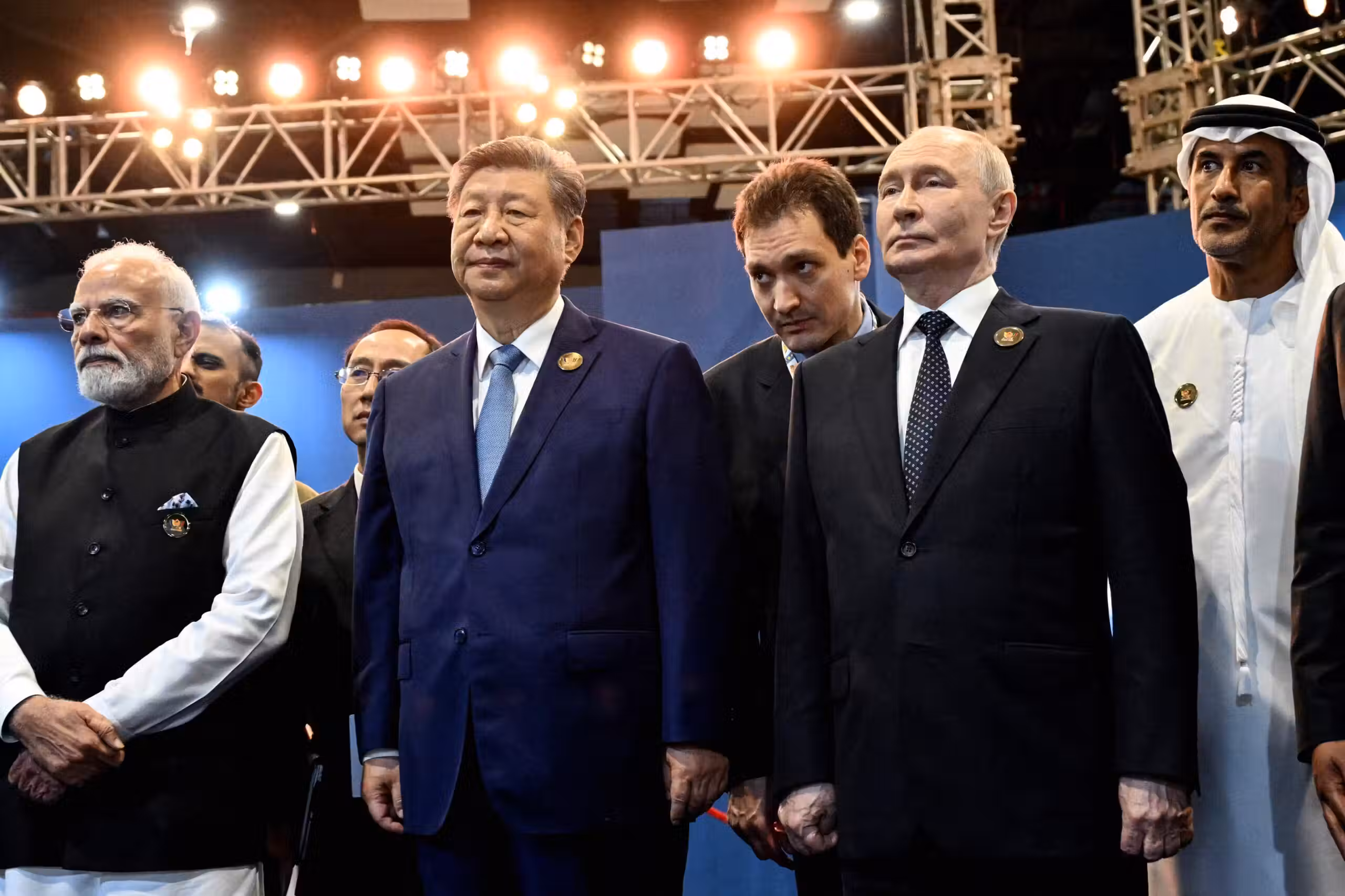 At the New Delhi summit, the BRICS call for maximum restraint in the Middle East
