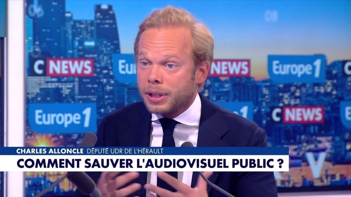 Audiovisuel public : Charles Alloncle affirme que « beaucoup de personnalités ont menti » devant la commission d’enquête
