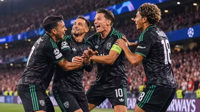 — Champions League: Lens overturns Slavia Prague, reduced to 10 men; Thauvin equalizes in the 91st minute and Aguilar snatches victory in the 93rd minute
