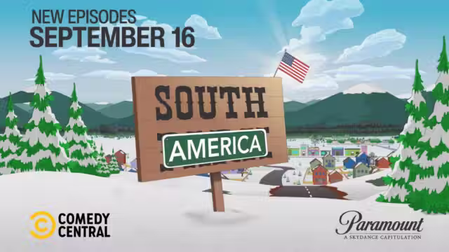 South Park devient «South America» : Trey Parker et Matt Stone rebaptisent la série pour se moquer de Donald Trump, Apple et Google — photo