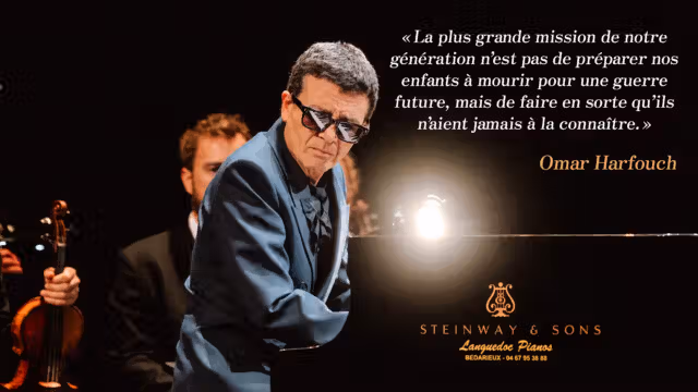 Si je jouais le « Concerto pour la Paix » assez magnifiquement - vraiment très, très magnifiquement - je pourrais apporter la paix.