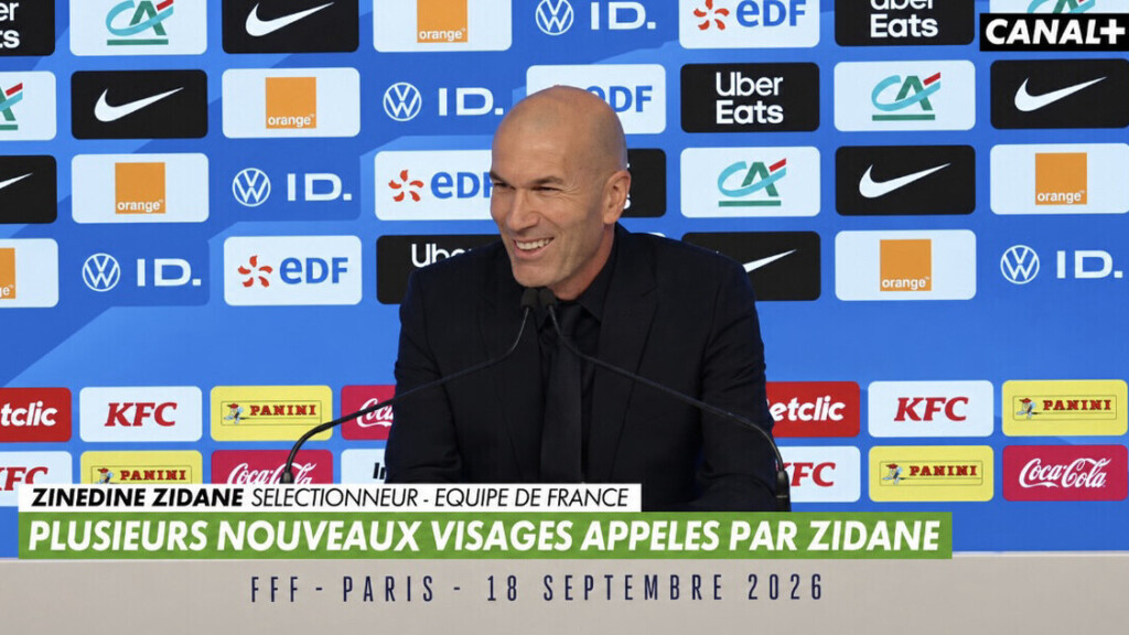 — Équipe de France: Zidane dévoile sa première liste, Lepaul, Da Cunha, Jacquet, Restes et Andy Diouf appelés, Tchouaméni et les frères Hernandez absents