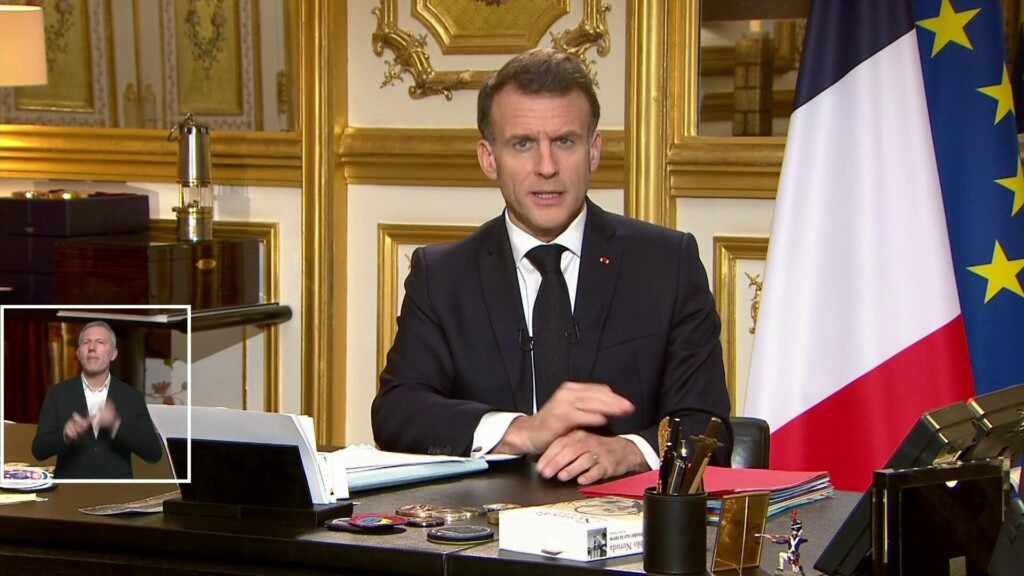 Emmanuel Macron s’exprimera jeudi soir sur TF1 et France 2