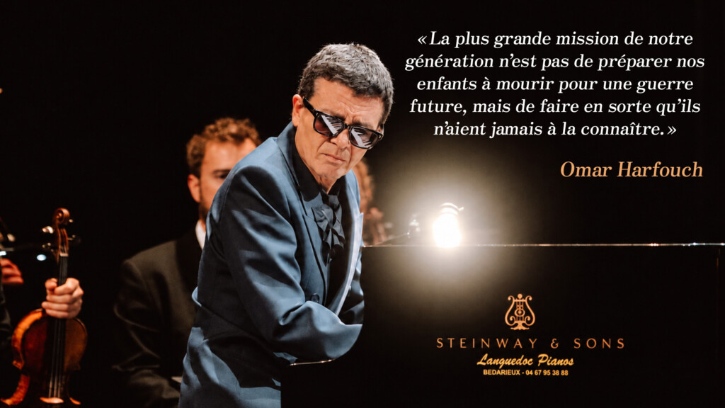 "Si je jouais le Concerto pour la Paix assez magnifiquement - vraiment très, très magnifiquement - je pourrais apporter la paix"
