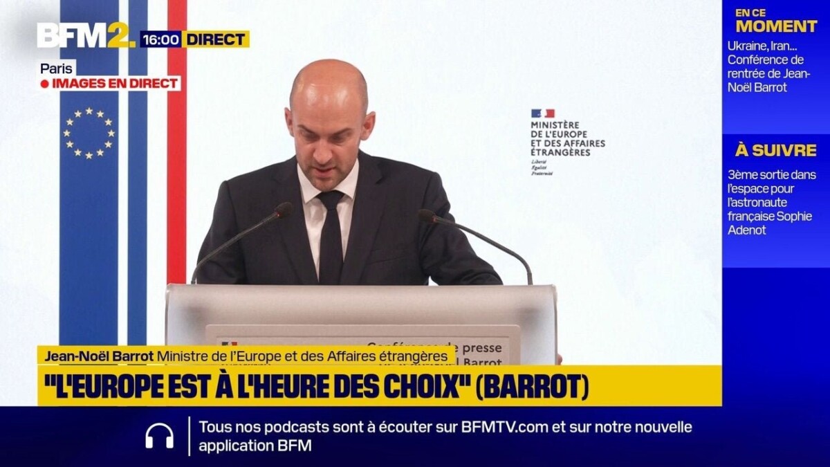 Ingérences étrangères : Jean-Noël Barrot prévient, « On vous voit, vous n’y parviendrez pas »