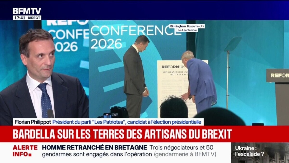 « L’anomalie, c’est l’Union européenne » : Florian Philippot défend le Frexit pour son retour à la télévision