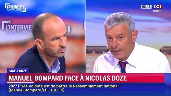 Marine Le Pen élue en 2027 : Manuel Bompard promet la « mobilisation » et n’exclut pas la désobéissance civile Marine Le Pen élue en 2027 : Manuel Bompard promet la « mobilisation » et la désobéissance civile