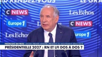 Présidentielle 2027 : François Bayrou appelle à une large coalition du centre pour éviter un second tour RN-LFI