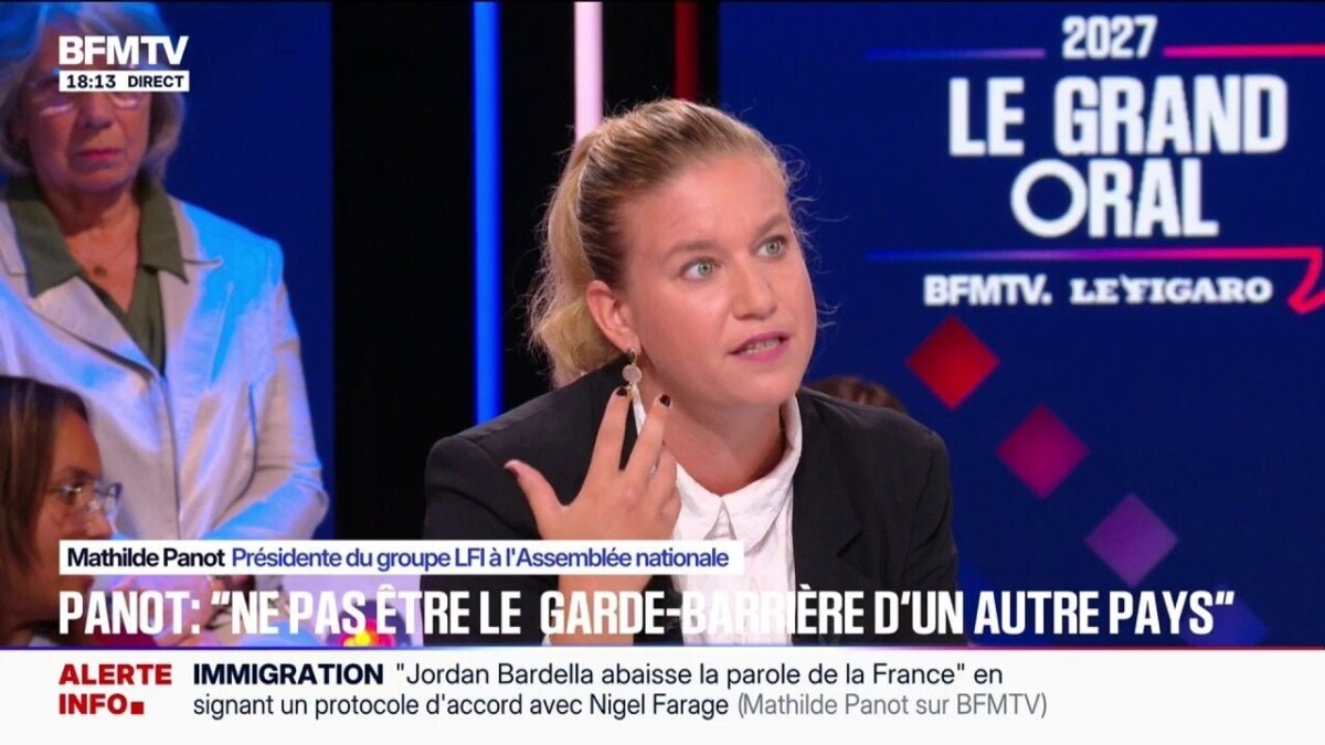 Présidentielle 2027 : Mathilde Panot défend la « congélation » de la dette et dénonce un « chantage »