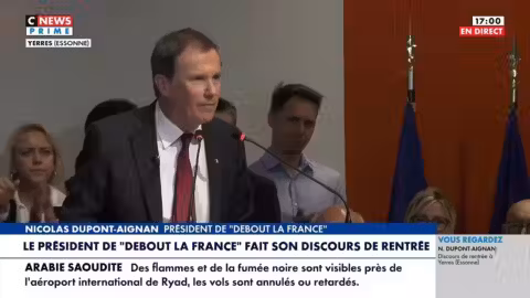 Présidentielle 2027 : Nicolas Dupont-Aignan officialise sa candidature