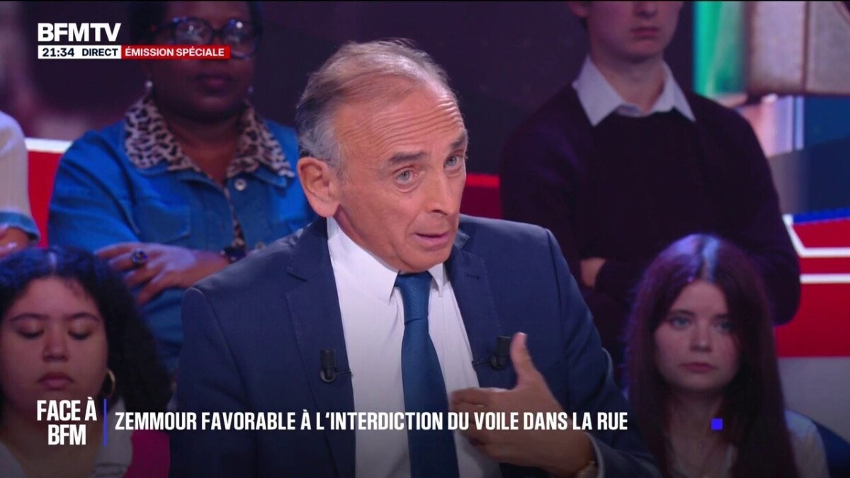 Éric Zemmour veut aussi interdire la kippa dans l’espace public en plus du voile