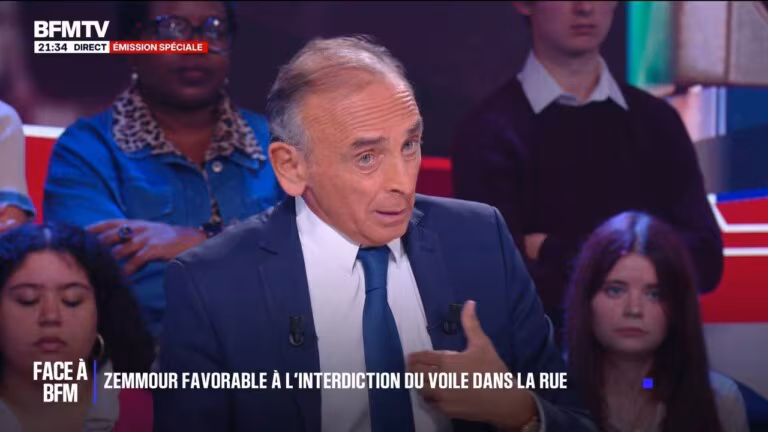 Éric Zemmour veut aussi interdire la kippa dans l’espace public en plus du voile