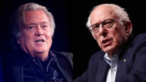 Sanders et Bannon réunis à Washington pour réclamer des limites à l’IA