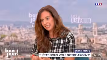 Sarah Knafo dévoile son plan de 130 milliards d’économies et promet « la plus grosse hausse salariale de la Ve République »