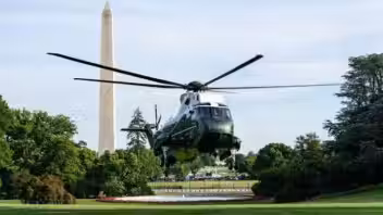Trump dote la Maison-Blanche d’un hélipad, une première dans son histoire