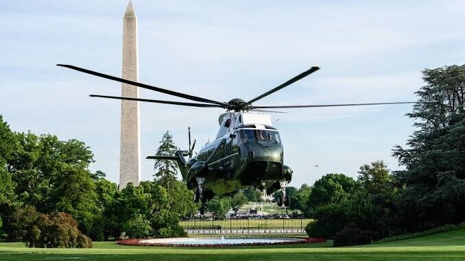Trump dote la Maison-Blanche d’un hélipad, une première dans son histoire