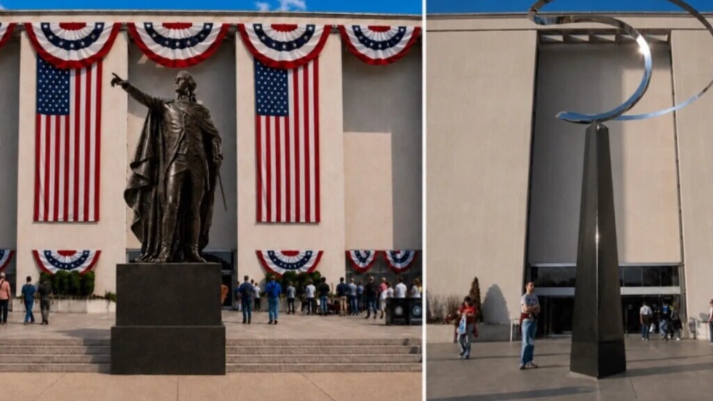Trump réclame une statue colossale de George Washington devant un musée de Washington