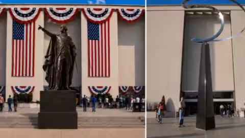 Trump réclame une statue colossale de George Washington devant un musée de Washington
