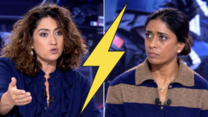 LCI met à pied Isabelle Saporta après son violent clash avec Prisca Thévenot: la chroniqueuse a refusé de présenter ses excuses