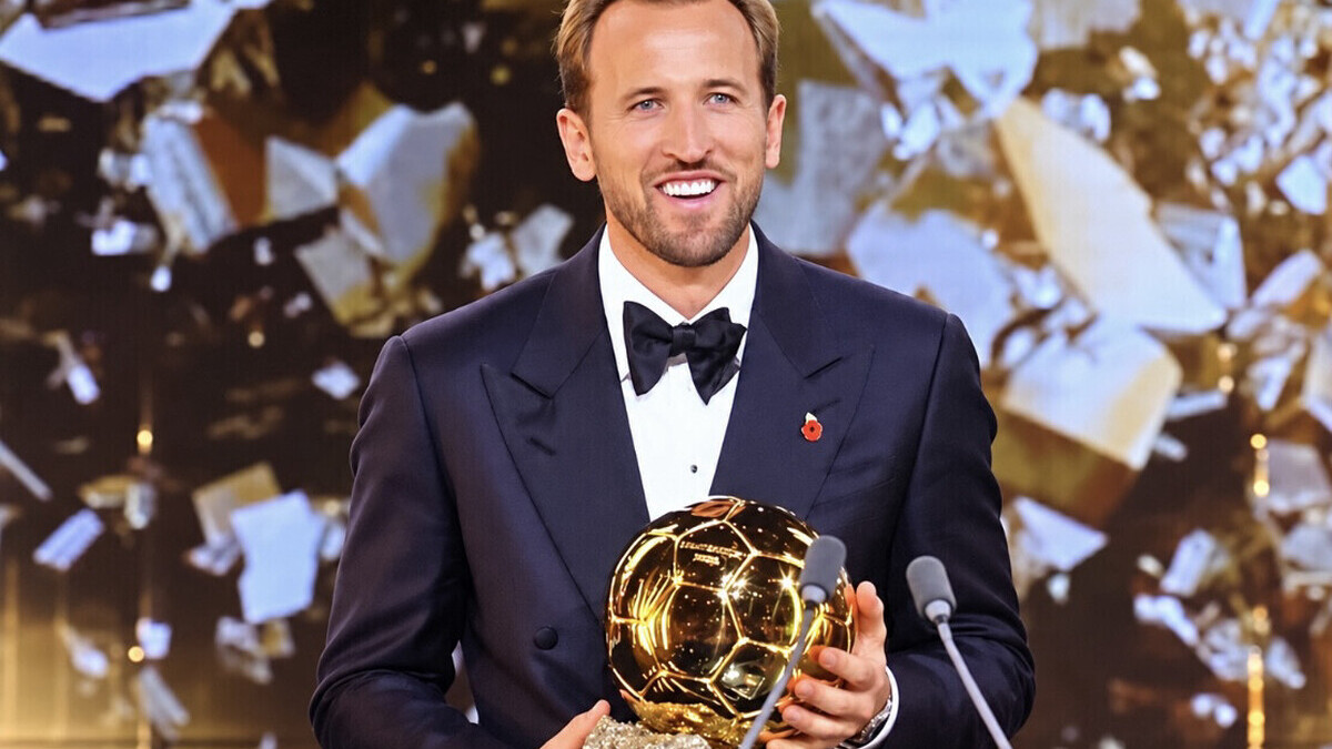 Harry Kane remporte le Ballon d’Or 2026