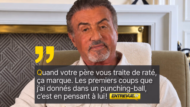 INTERVIEW ENTREVUE - Sylvester Stallone raconte l'extrême pauvreté de ses débuts: «On n’avait pas d’eau chaude, on jouait avec les souris», «je livrais du poisson et j’étais placeur dans un théâtre»