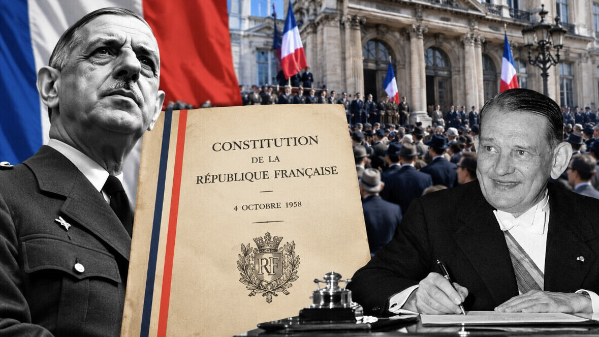 Screenshot Ça s’est passé un 4 octobre: en 1958, la Ve République naissait en France